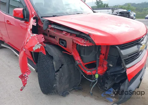 2016 Chevrolet Colorado Z71 из США, поврежденный, VIN 1GCHTDEAXG1100016